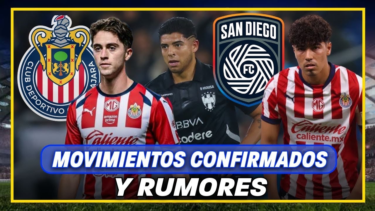 🚨TODOS los Movimientos CONFIRMADOS y rumores en chivas | Mercado de Fichajes