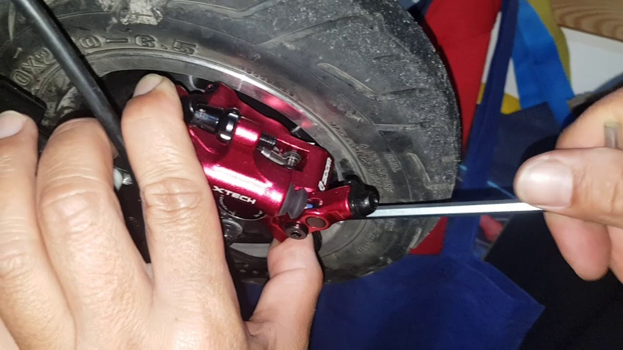 SPEEDWAY 5... remplacer son étrier par un X TECH