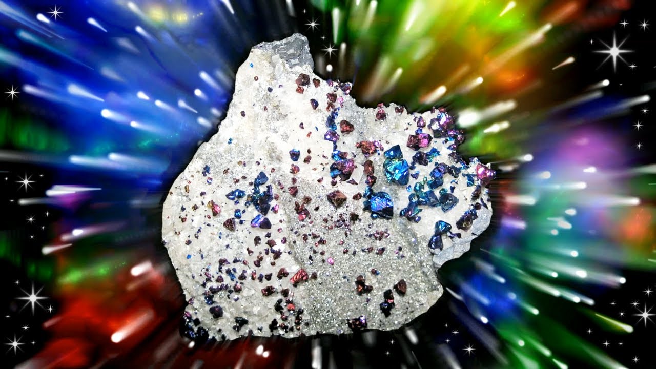 Rainbow Healing ➤ ALL 7 Chakras Healing with One Stone - Chalcopyrite Alchemy [Healing Frequency]