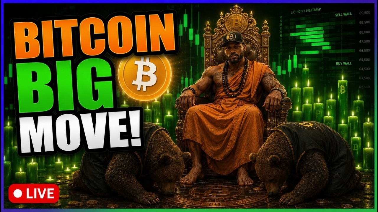 Bitcoin BIG MOVE! Live Trading & Analysis