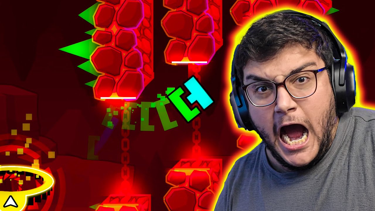 اكثر مرحلة بترفع الضغط في جيومتري داش 🤬 | 18# Geometry Dash