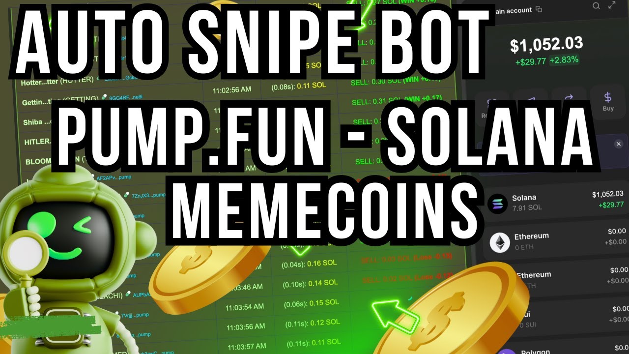 Solana Sniper Bot in Action | Pump Fun Bot Setup & Live Memecoin Snipe!