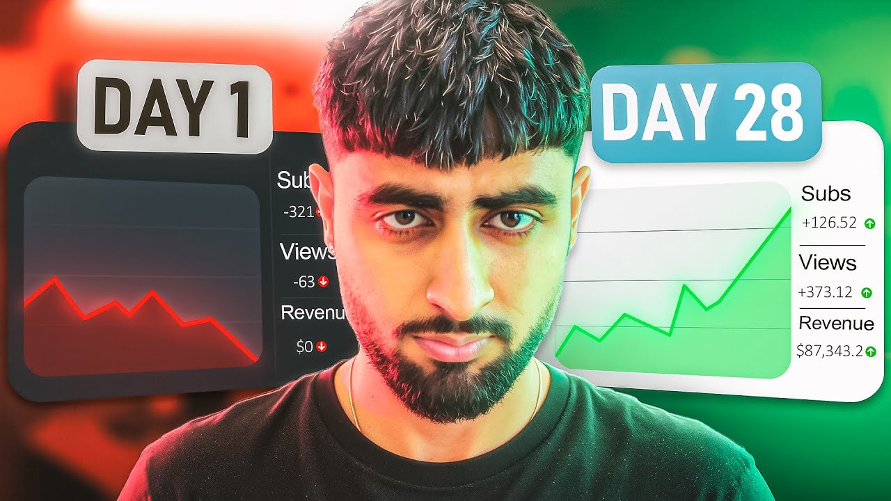 Я оживил заброшенный канал с короткими видеороликами на YouTube за 28 дней.