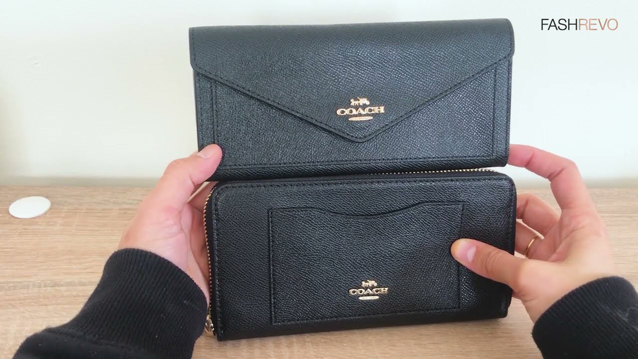 Coach Envelope Wallet VS Zip Wallet. Which one is better?