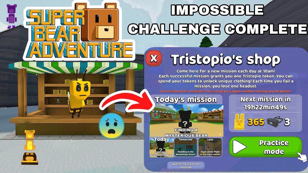 😱 IMPOSSIBLE Mission Completed + CRAZY BUG Found! | Super Bear Adventure 🐻🔥