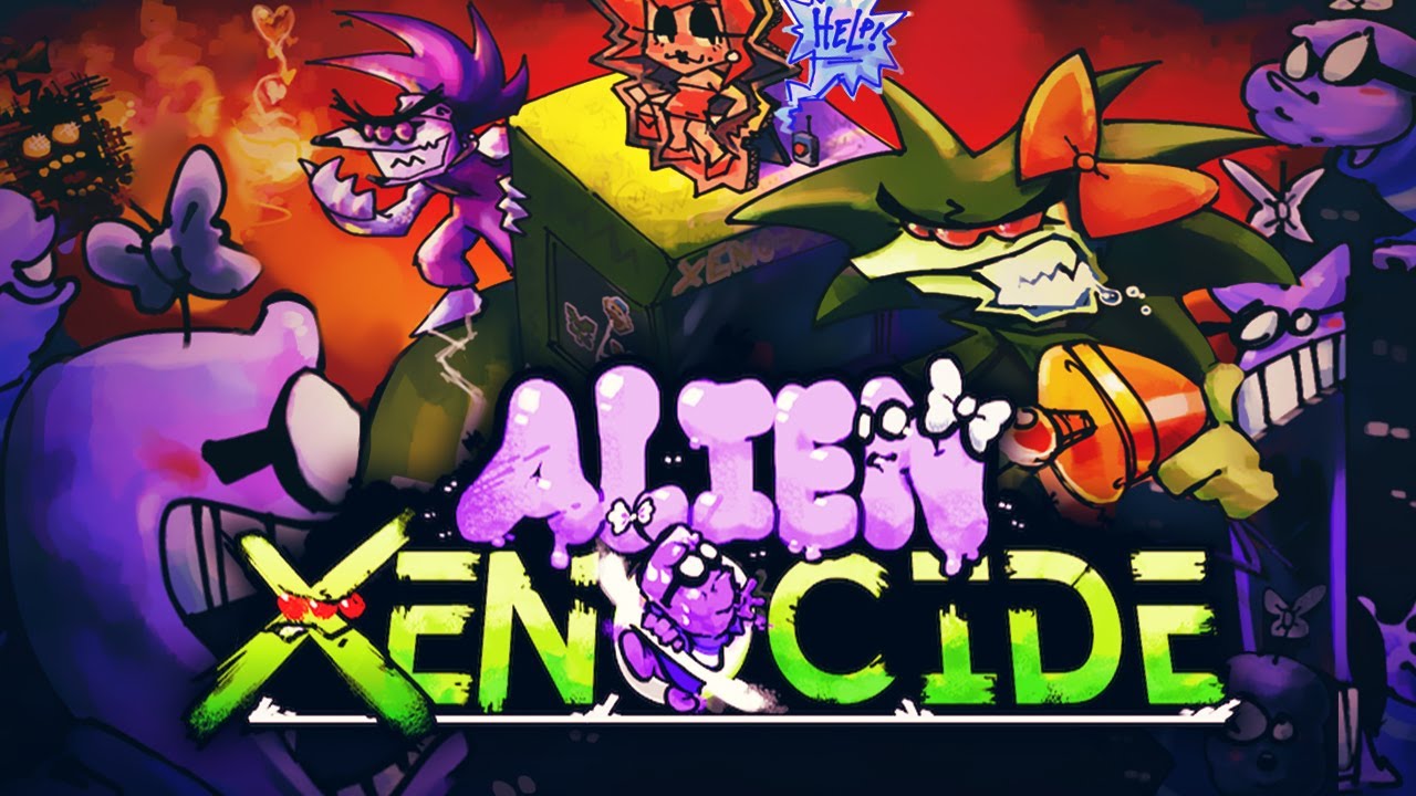 ALIEN XENOCIDE: Donkey Kong meets Plants VS Zombies