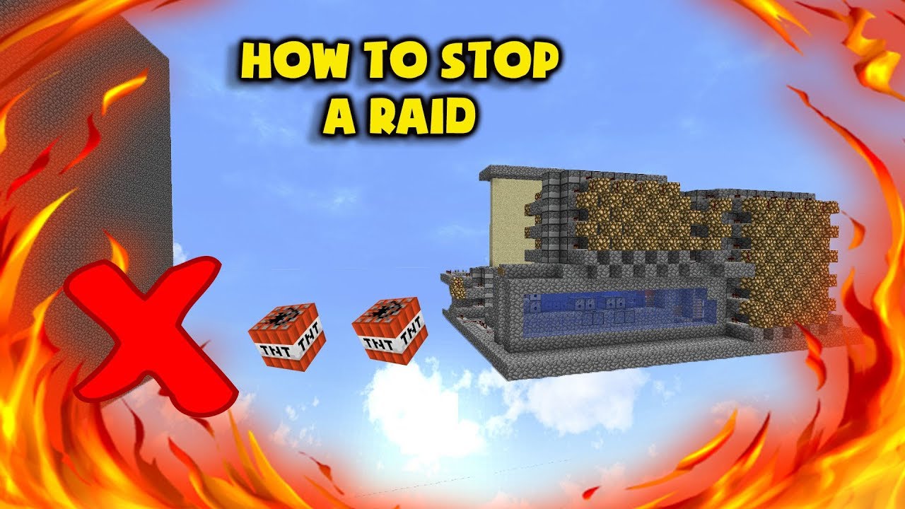 How to stop a Raid!!! (Minecraft Factions)