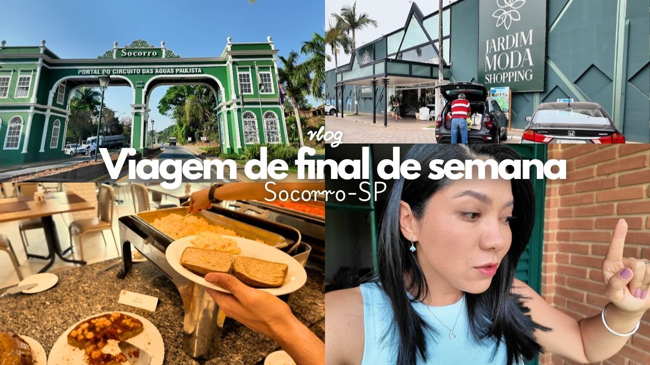 Fim de Semana em Socorro SP com a Família | Hotel, Gastronomia e Compras!