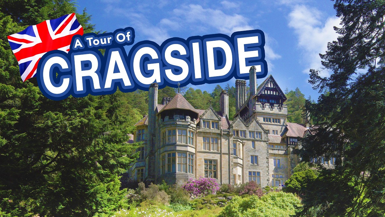 CRAGSIDE | A walk around Cragside Northumberland | 4K Walking Tour
