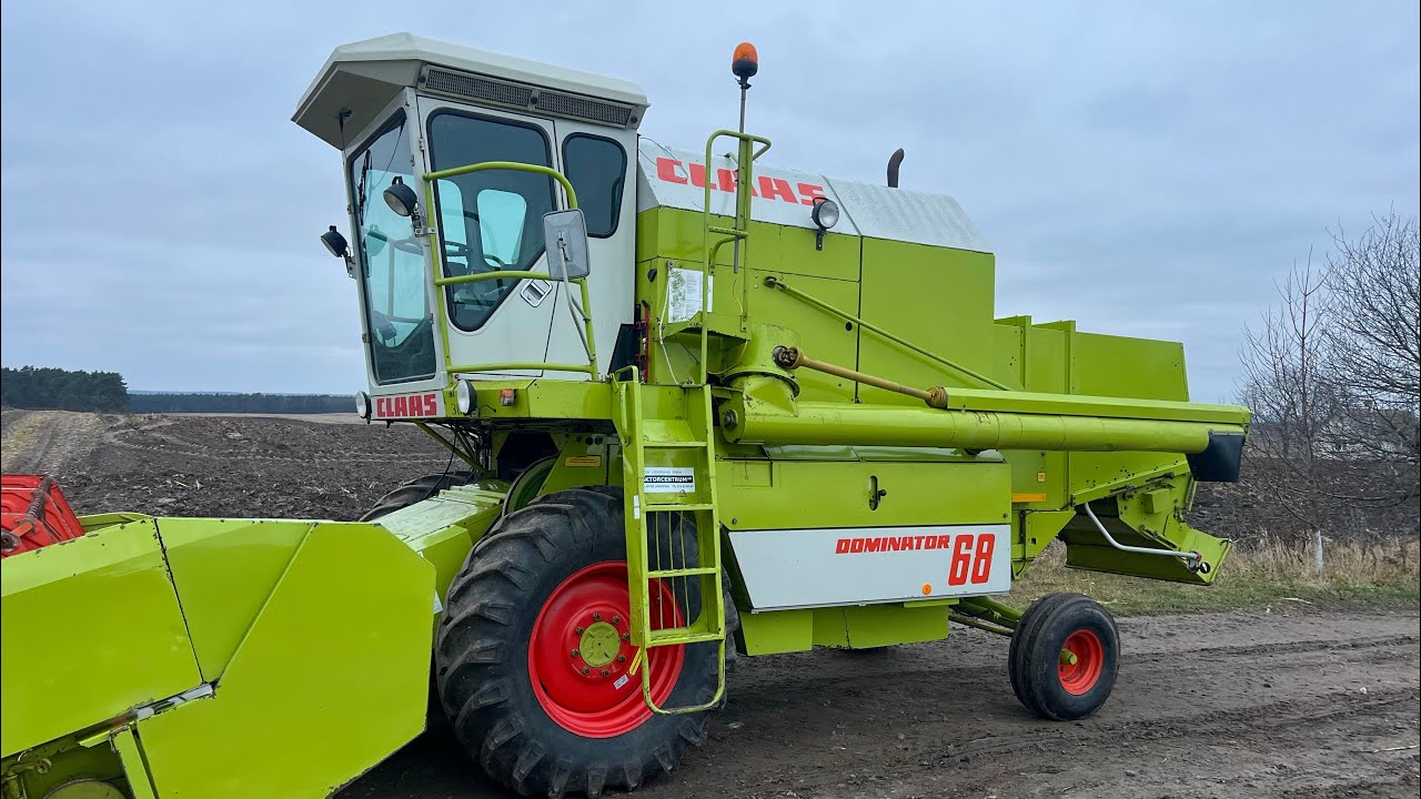 Свіжопривезений Claas Dominator 68 3,6м жатка 6-ка Perkins комбайн 