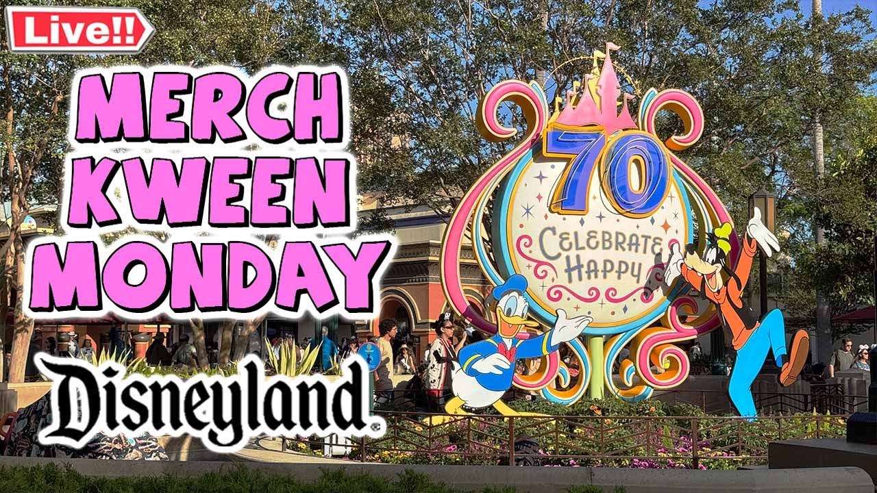 🔴 LIVE:  Disneyland Merch Search | Merch Kween Monday |  (6/2/25)