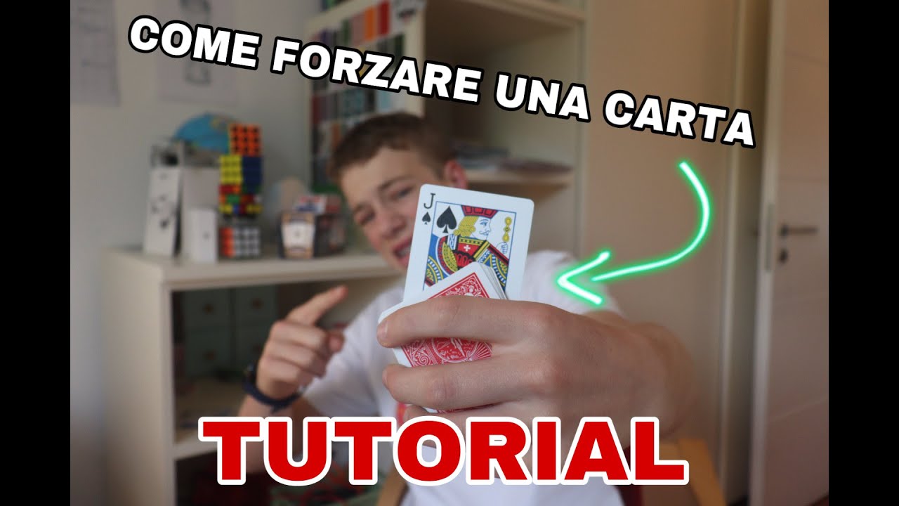 COME FORZARE UNA CARTA !!! / TUTORIAL 3 metodi INCREDIBILI ma molto SEMPLICI per forzare una carta
