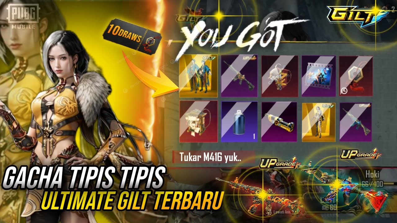 YOK GACHA SKIN M4 TERBARU COMBO AMAZING REBATE 