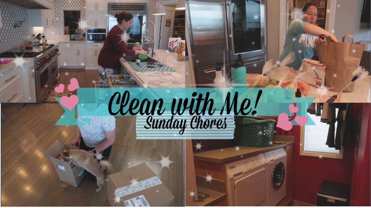 SPEED CLEAN WITH ME | SUNDAY CHORES | CLEANING MOTIVATION