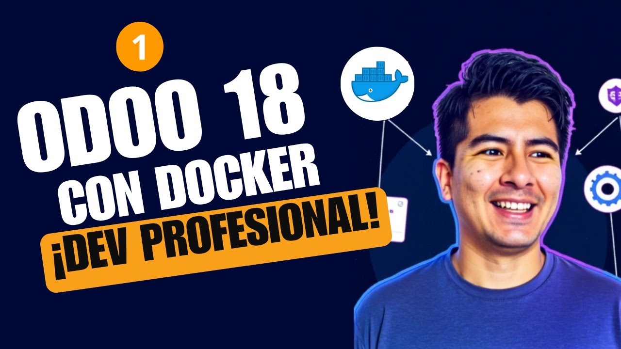Entorno de Desarrollo de Odoo 18 con Docker y Docker Compose