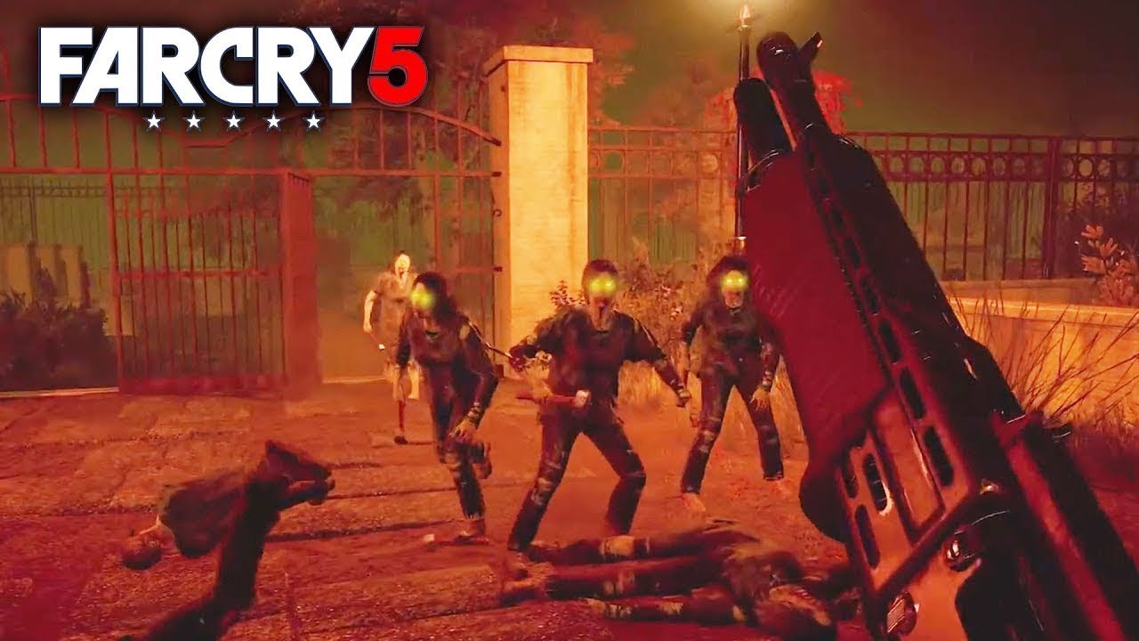 Far Cry 5: Dead Living Zombies Gameplay (Reshade)