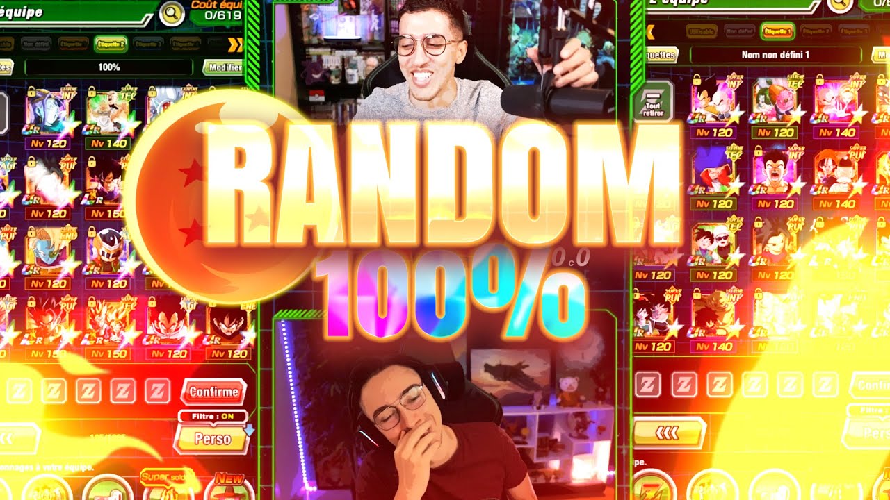 RANDOM RUSH 100% L'AFFRONTEMENT DES D&Eacute;CHUS !! | DBZ DOKKAN BATTLE