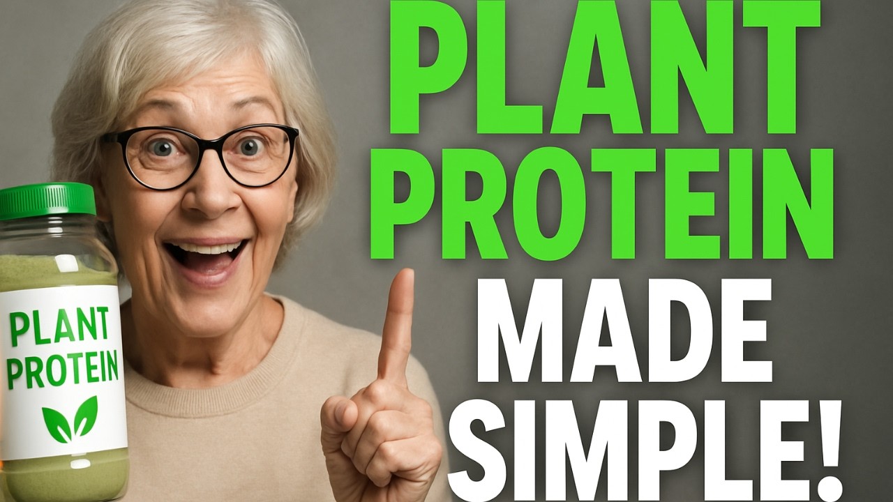 Plant-Based Protein Essentials for Seniors Over 60!