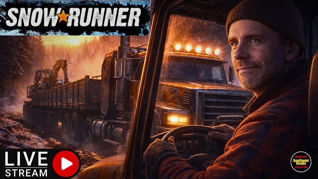 🔴 LIVE 🔴 |🔹️Snowrunner🔹️Es wird wieder eisig hier... #snowrunner