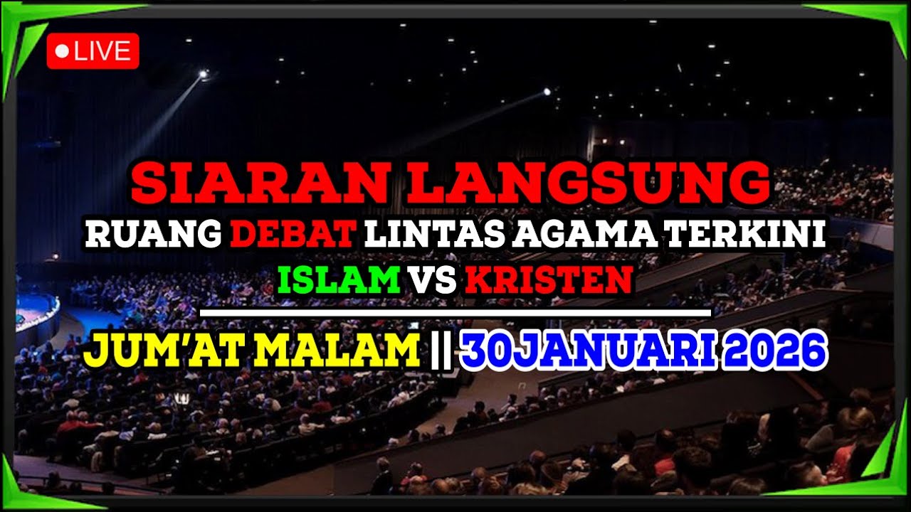 🔴DEBAT LINTAS AGAMA ISLAM VS KRISTEN ||| JUMAT MALAM 30 JANUARI 2026 ||| FA DAKWAH CLIP