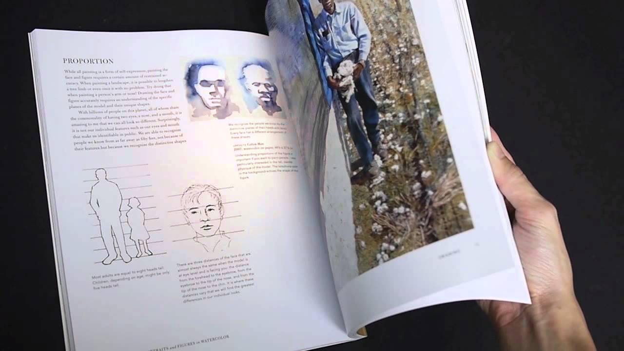 Painting Portraits and Figures in Watercolor by Mary Whyte'