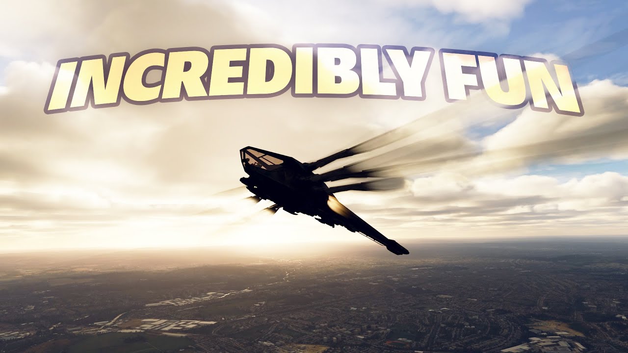 Обзор расширения Dune Ornithopter (Microsoft Flight Simulator)