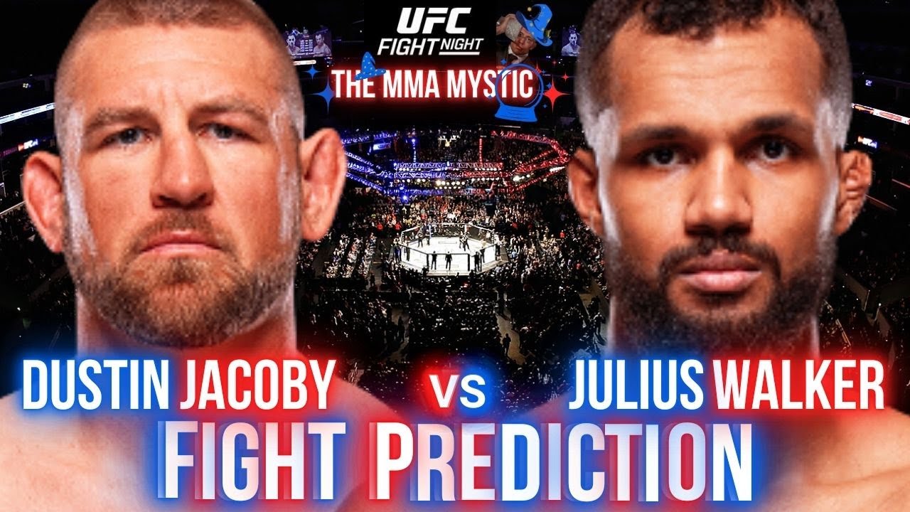 Dustin Jacoby vs Julius Walker UFC Prediction &ndash; Can Julius Walker Upset the Veteran?