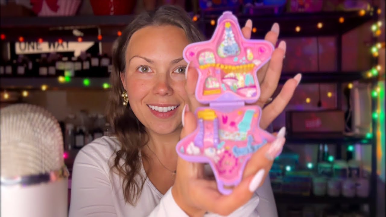 asmr/ vintage Polly Pockets haul ⭐️ 💜 