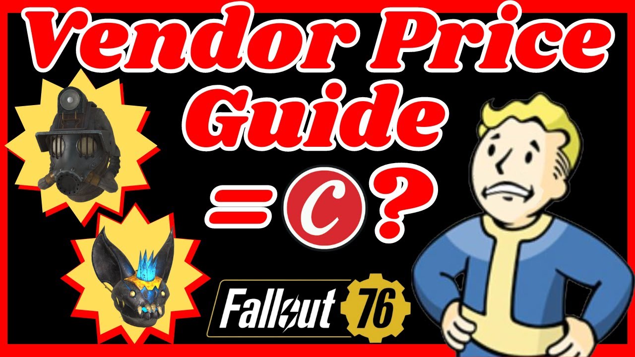Item Values in Vendors Fallout 76