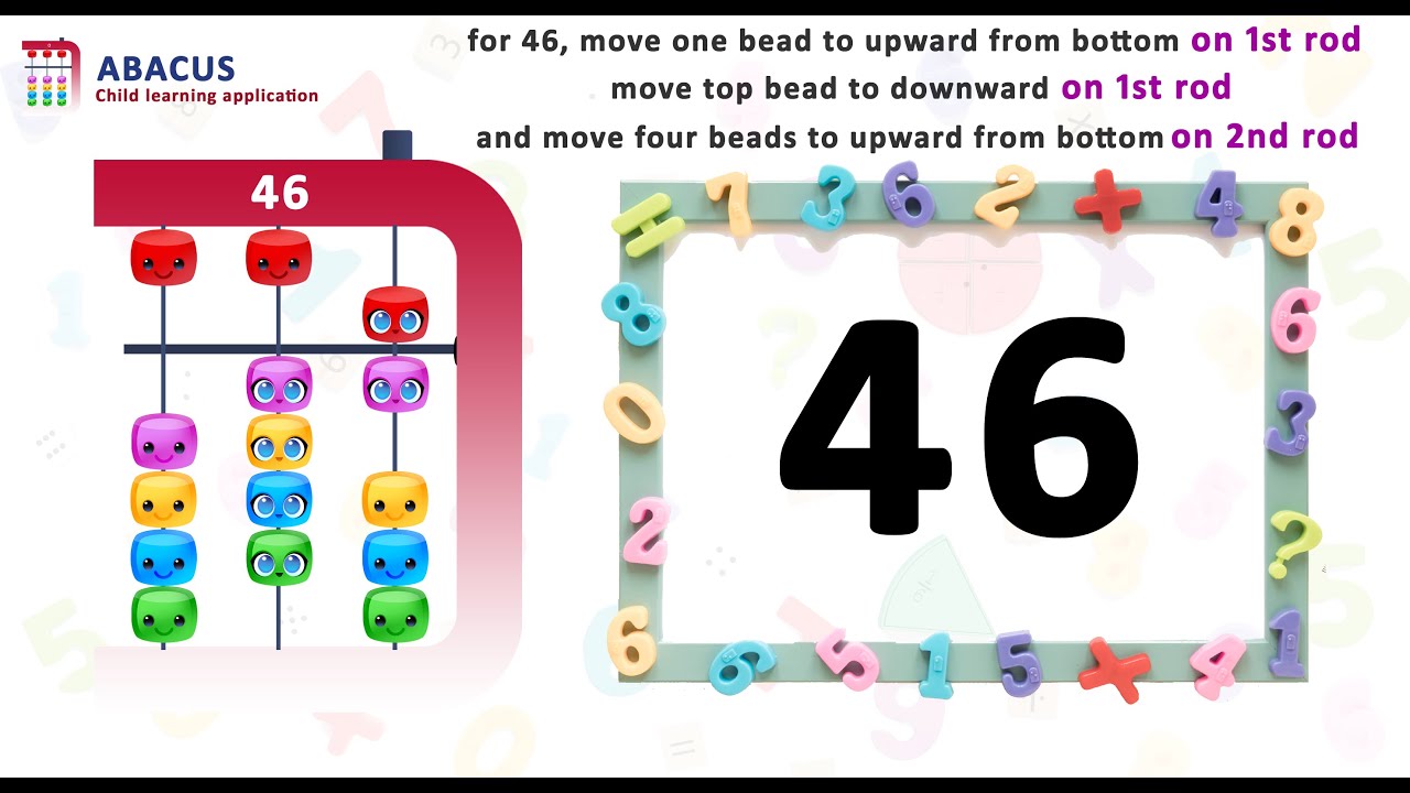 𝗧𝘄𝗼 𝗗𝗶𝗴𝗶𝘁𝘀 𝗡𝘂𝗺𝗯𝗲𝗿 || Abacus Tutorial || Step by Step Guide || Basic Abacus || Abacus Beginners