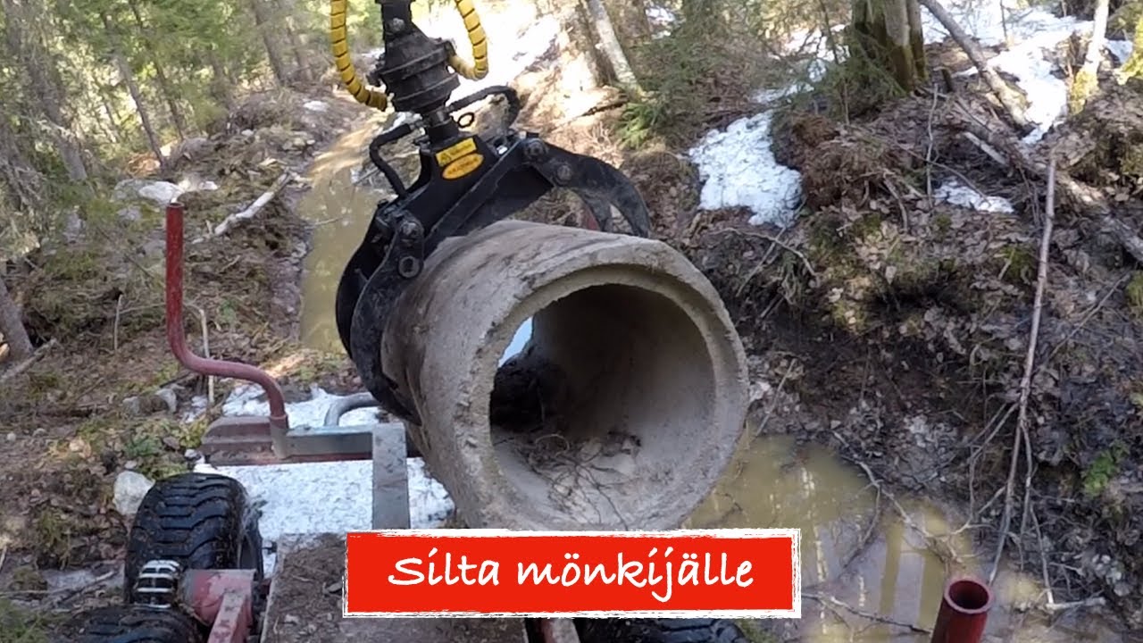 Silta mönkijälle, Honda Foreman,  Kranman T 1750 E 4 WD