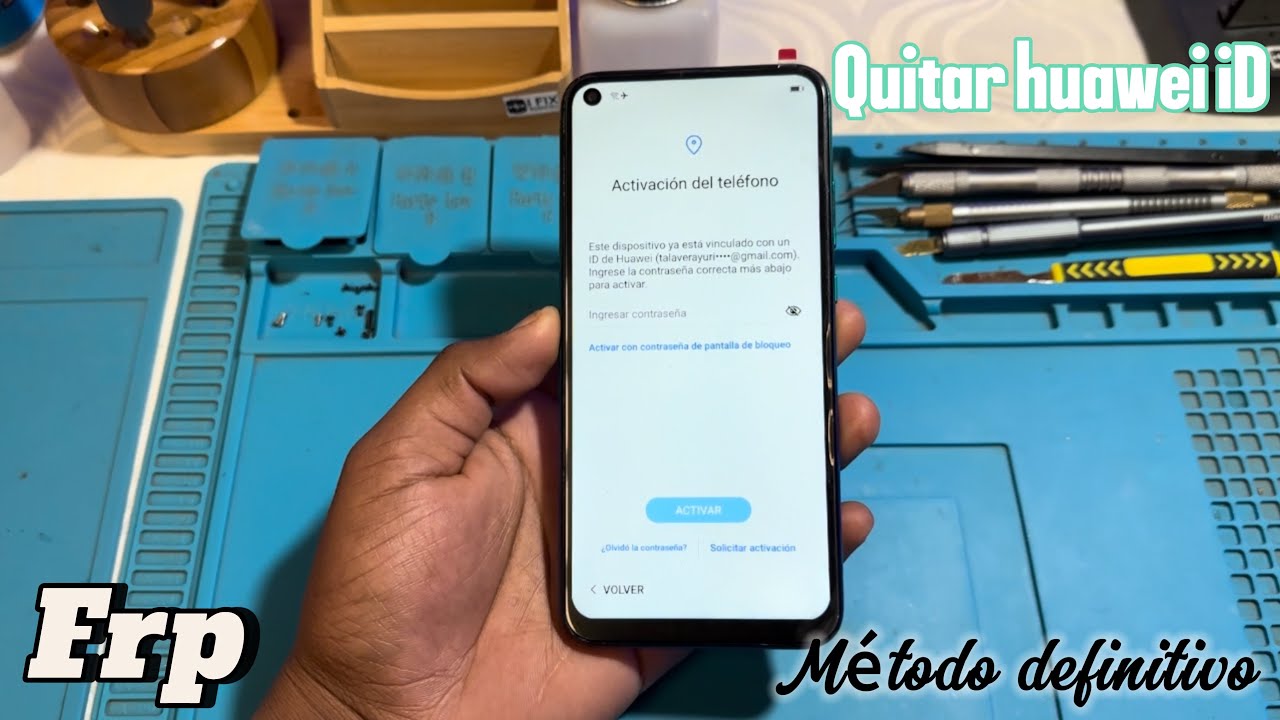 Quitar cuenta huawei ID modelo y7p(método definitivo)👀