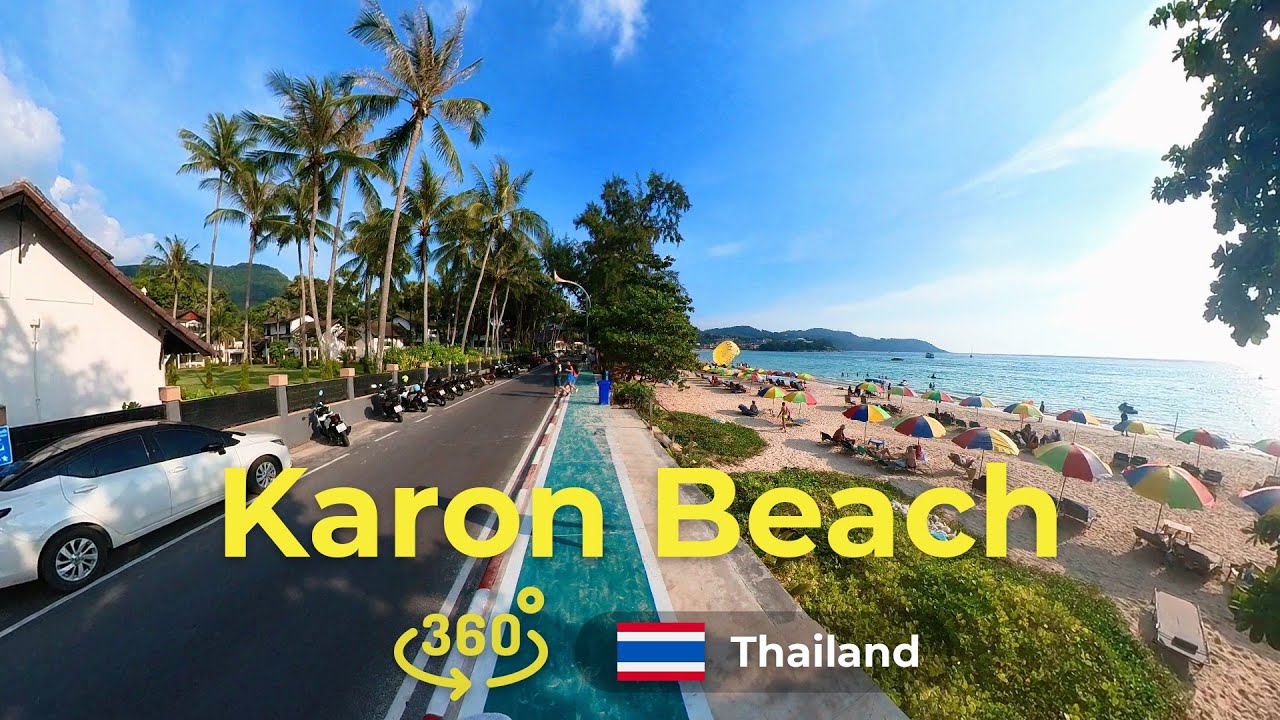Beachside Walk at Karon Beach | 360&deg; VR Stroll Just by the Sea