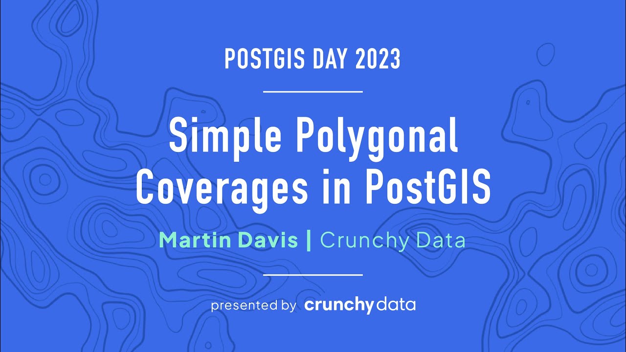 Simple Polygonal Coverages in PostGIS