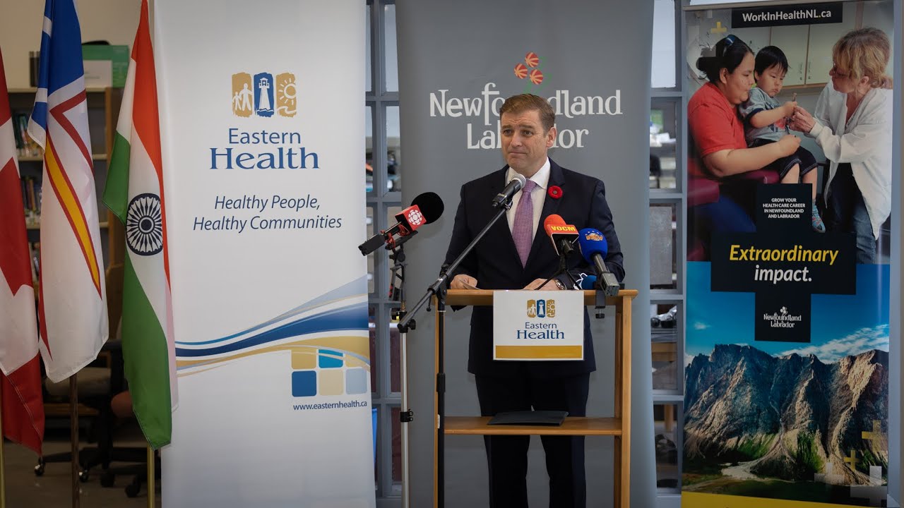 Premier Furey Announces International Health Care Recruitment Initiative