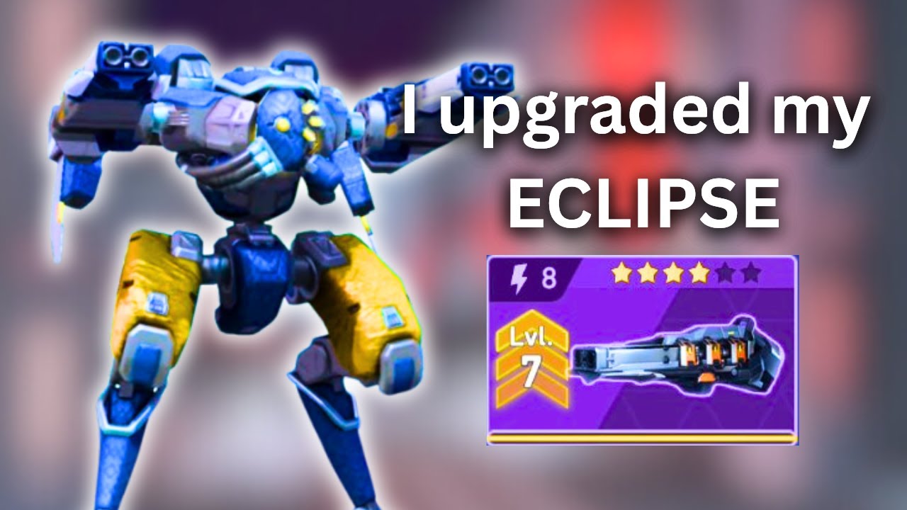 ECLIPSE with EMBER gun 8 is awesome! | Mech arena