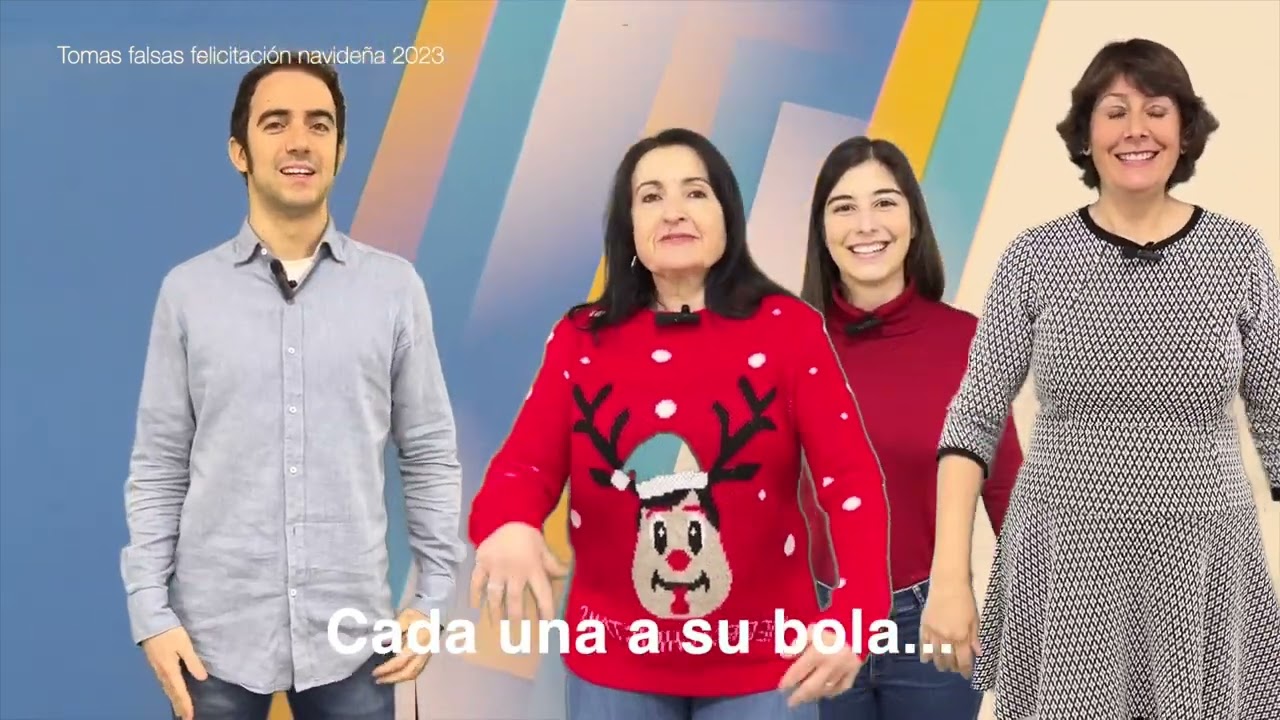 Tomas falsas de los profes: Felicitación navideña 2023
