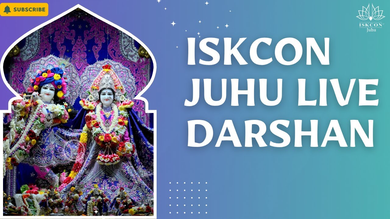 ISKCON Juhu Mumbai Live Darshan Part - 3 | 13th Nov 2025 ( 5 : 30 PM to 9 PM )