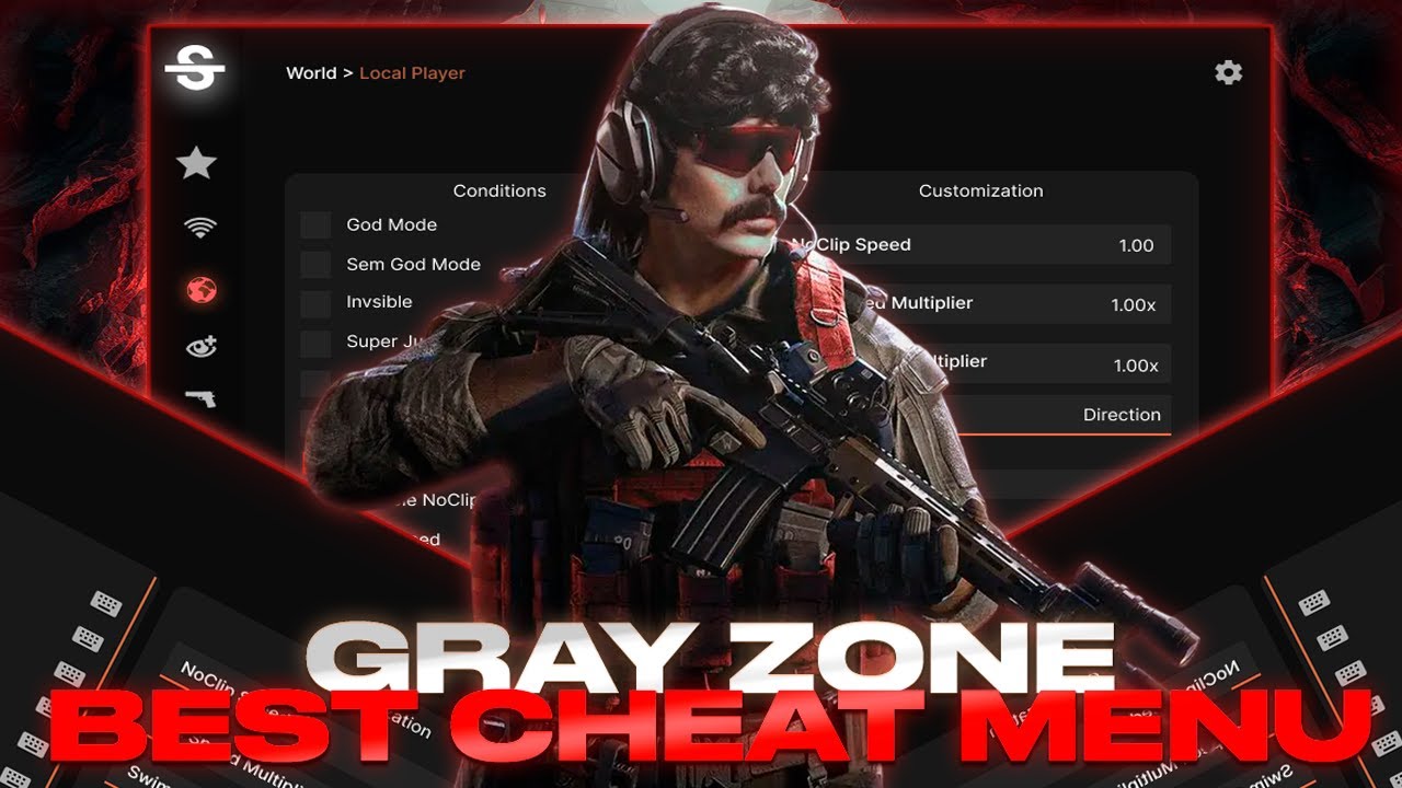 *[Undetected] Gray Zone Warfare - Best Cheat Menu | Best Hack For Gray Zone | Many Functions | FREE*