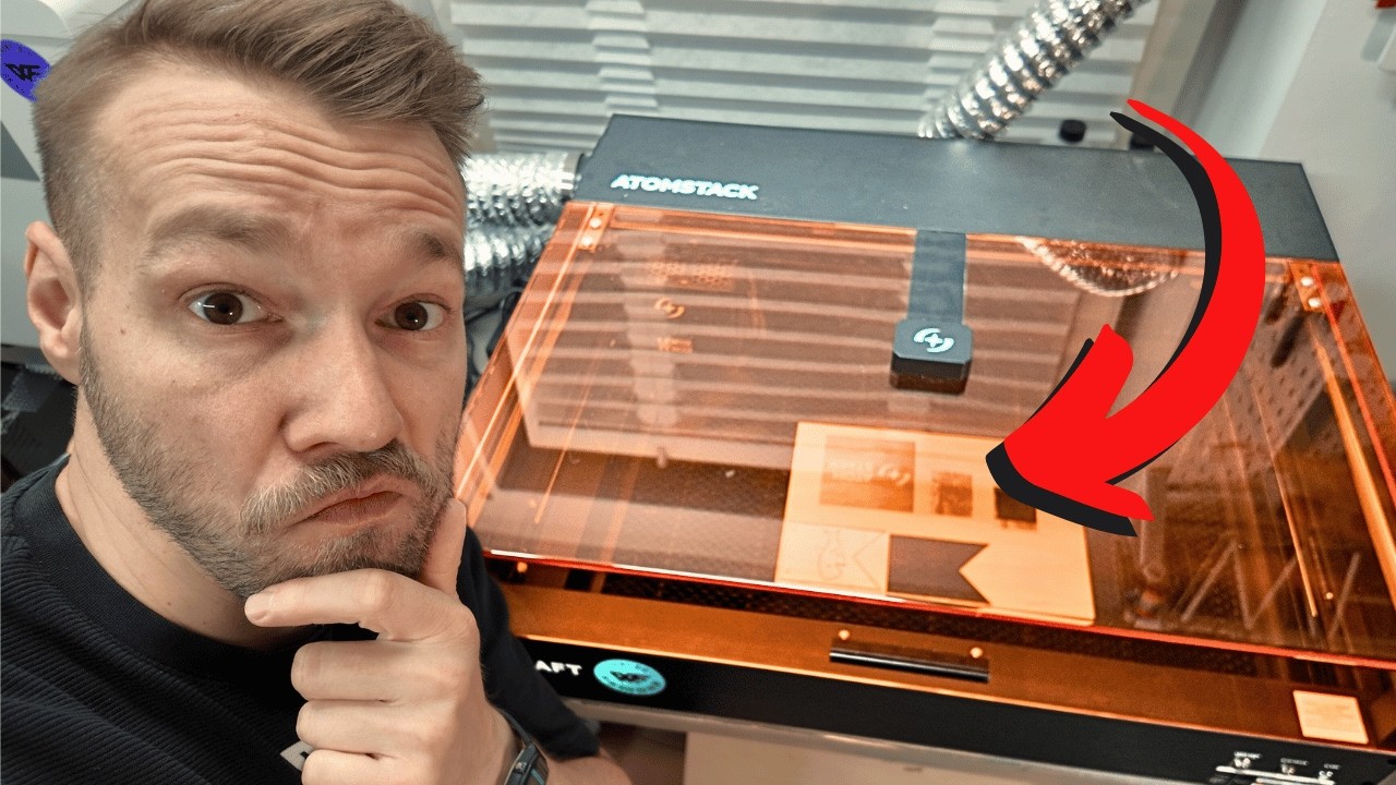 Laser Gravier als Anfänger nützlich? - Atomstack Kraft Review inkl. breite Materialtests