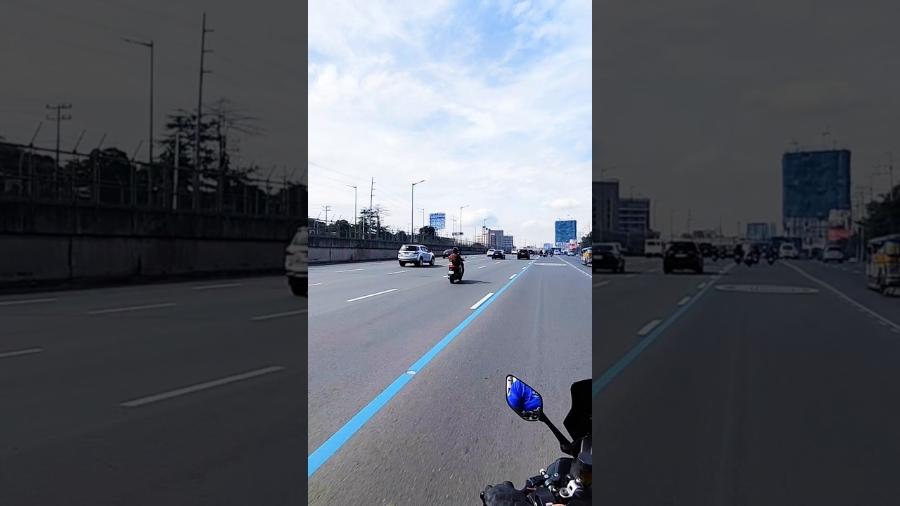 Edsa Moto Riding #fypviral #mamtv #motorides #motoriding #motorcycle #edsa #highway #highlights #fyp