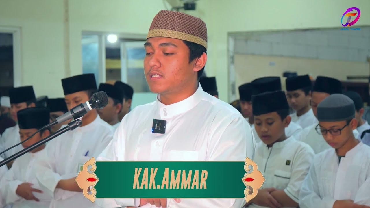 Imam Magrib masjid Pondok Jabal Thariq : Kak Ammar