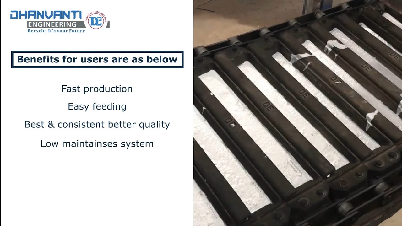 Aluminium Ingot Casting Conveyor|| Dhanvanti Engineering