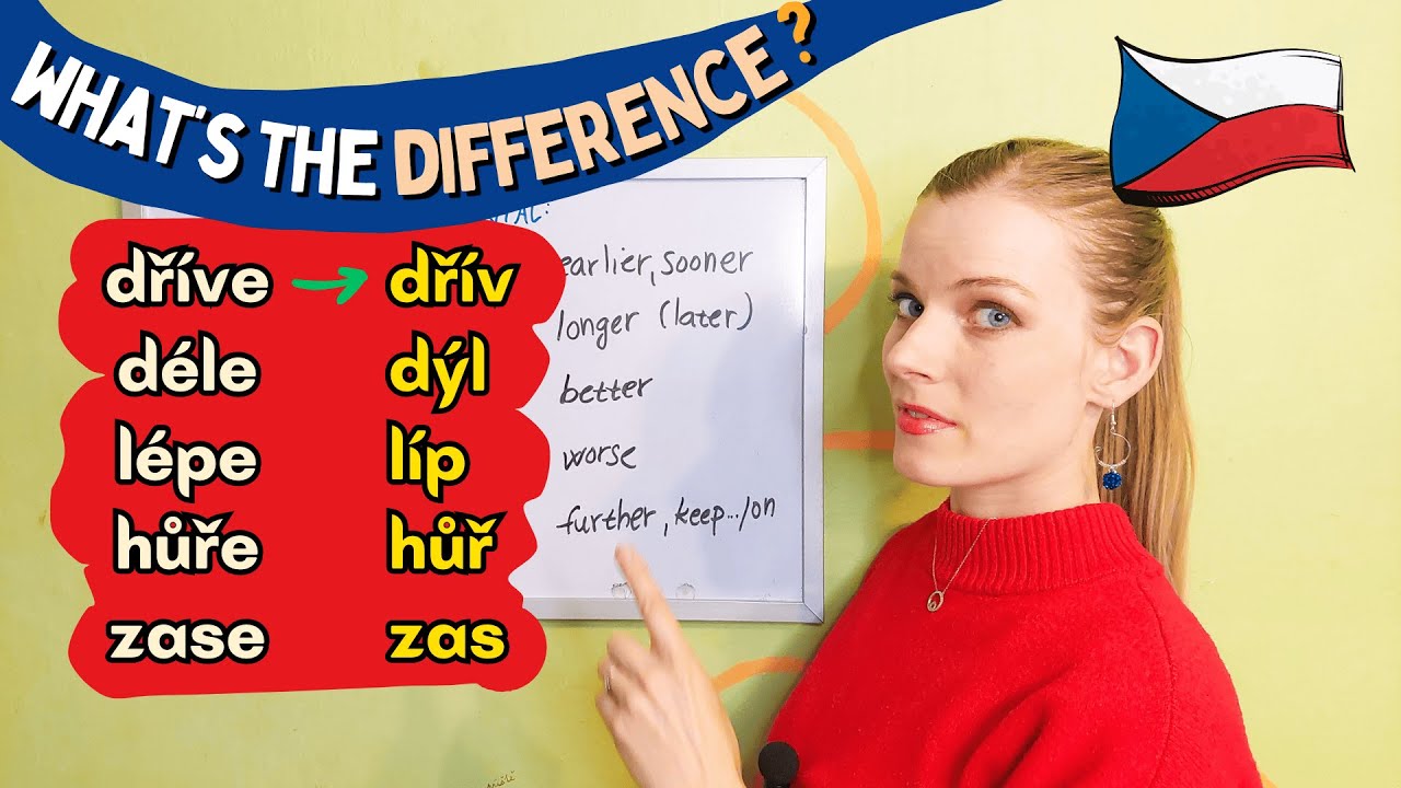 📝 What's the Difference between These Czech Words?