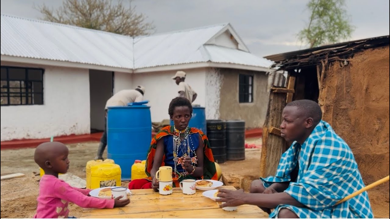 Resilience Mom’s Emotional Life Transformation🥹| Building a Dream House for an African Mother 🏡