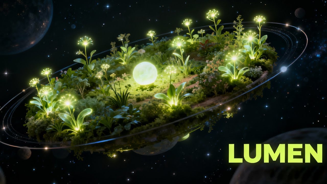 The lumen garden – Space Ambient [1 Hour] | AURALES