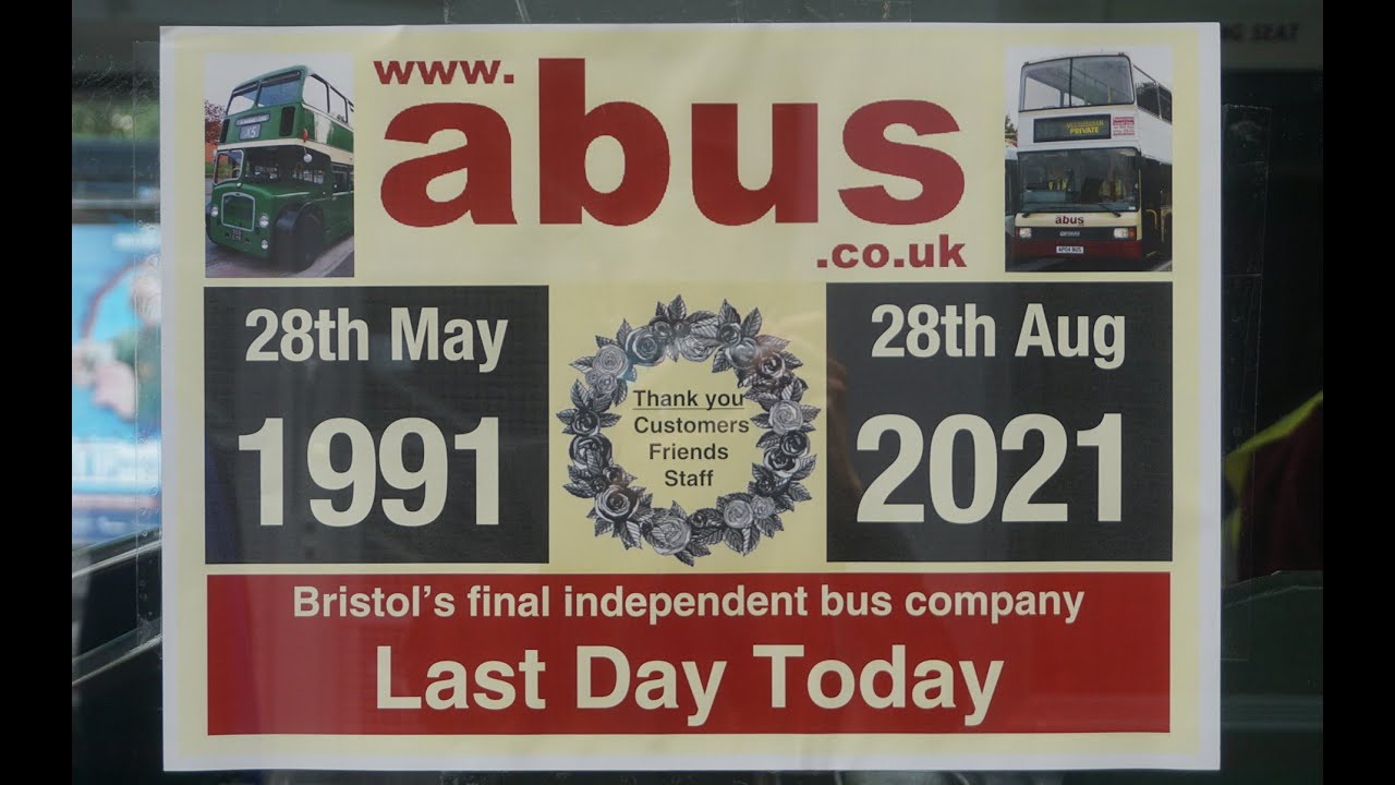 Farewell Abus: Bristol City Centre 349 Keynsham