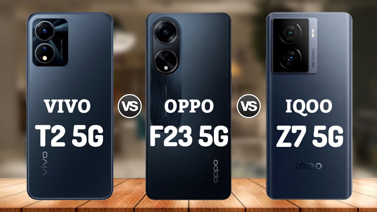 Vivo T2 5G vs Oppo F23 5G vs IQOO Z7 5G || Price | Review