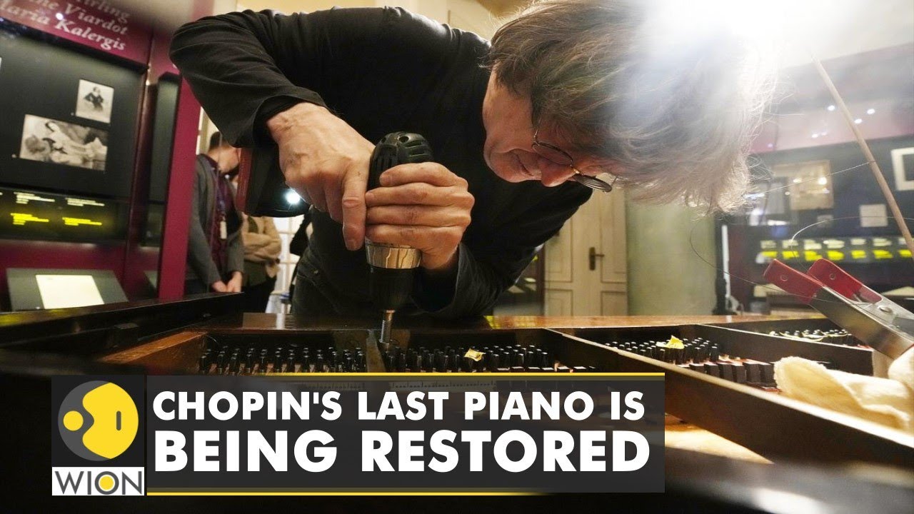 Polish composer Fr&eacute;d&eacute;ric Chopin's last piano is being restored in Warsaw | World English News | WION