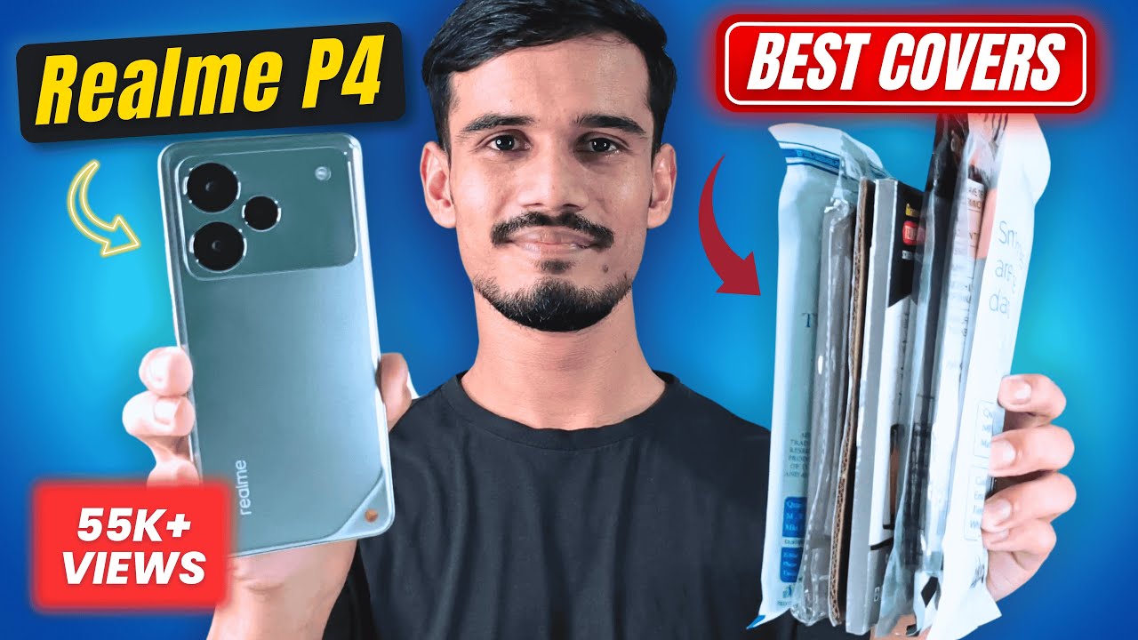 Realme P4 BEST Back Covers | MOST DETAILED Back Cover & Case Review ⚡⚡